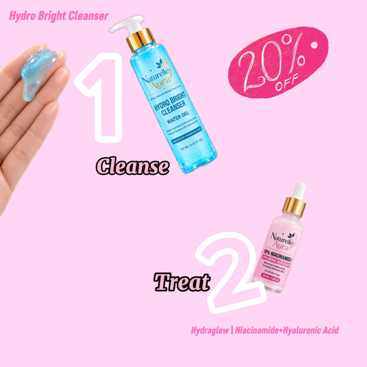 Brightening Duo skincare set for dull skin